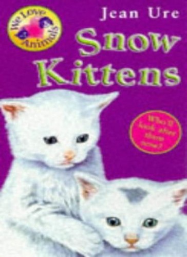 Snow kittens love - snow,