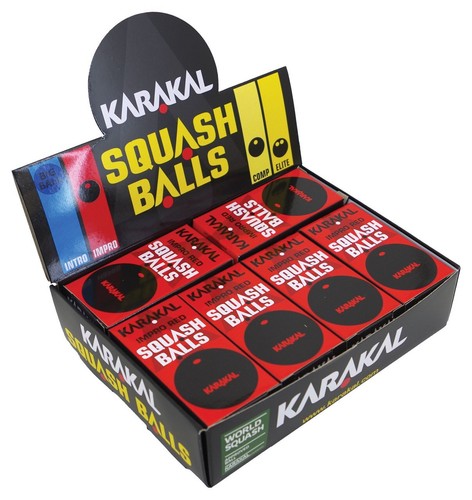 Karakal red dot squash balls - squash,