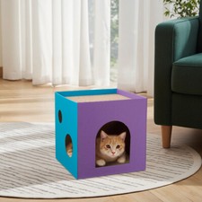 Cat Scratching Cave House Pet