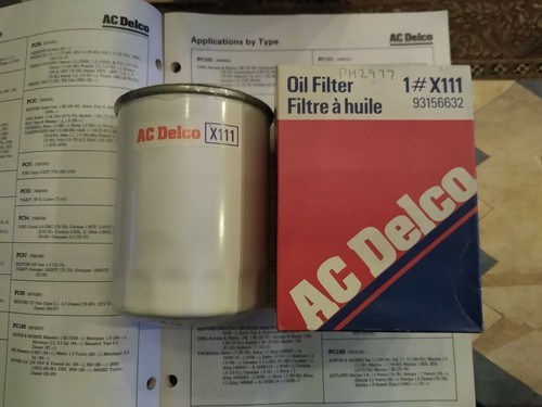 New engine oil filter fits - engine,