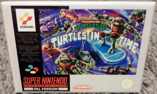 Tmnt turtles time snes - tmnt,