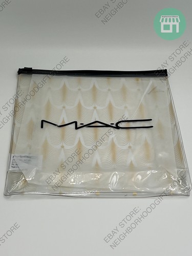 Mac cosmetics clear zip - ",