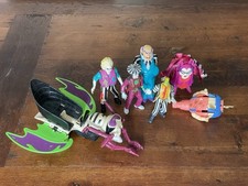 Vintage Beetlejuice 5.5" Inch Action Figure & Vehicle Bundle - Kenner 1990