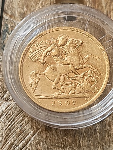 1907 edward vii - vii, gold