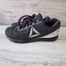 Reebok Crossfit Mens Nano 7.0 Trainers Shoes UK 8 EU 42 Black & Silver Running