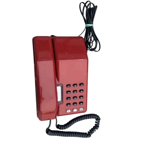 Vintage aishling telephone red - vintage,