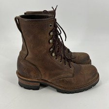 Vintage Frye Leather Logger