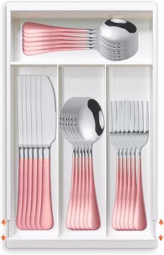Gilded silverware set - set, 24
