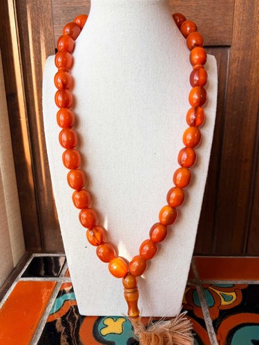 Vintage islamic prayer beads - vintage,