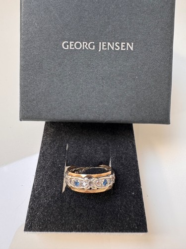 Georg jensen art - deco, 9ct