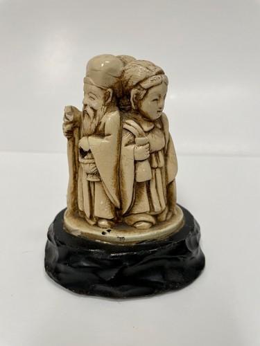 Vintage faux ivory statue - ivory, of
