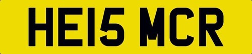 Mcr cherished number - he,