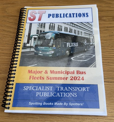 Bus spotters publications - spotters, st