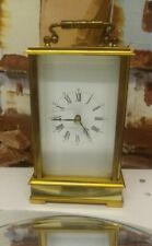 A SUPERB 8 DAY CARRIAGE CLOCK