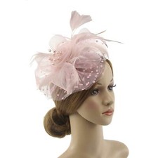 Feather Hair Fascinator Alice