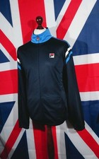 Fila Tracksuit Top - XL/2XL - Navy - Mod Casuals Terraces