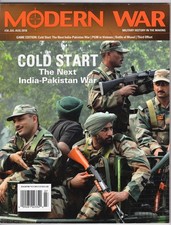 Modern War #36 Cold Start Next Indo-Pakistan War Board Game War Game Unpunched