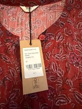 Hush Red Floral Midi Shirt
