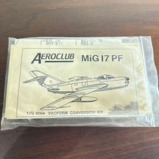 AEROCLUB MiG-17 Conversion Kit Set 1/72 Scale Rare Resin Model