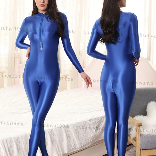 Women wetlook shiny romper - women,