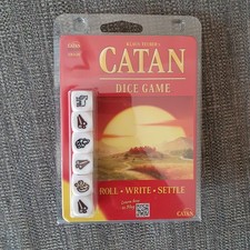Catan Dice Game - Roll Write Settle - 100% Complete
