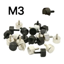 Knurled Thumb Screws Carbon