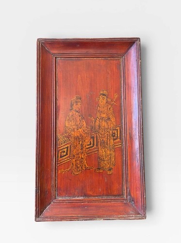 Antique chinese red lacquer - antique,