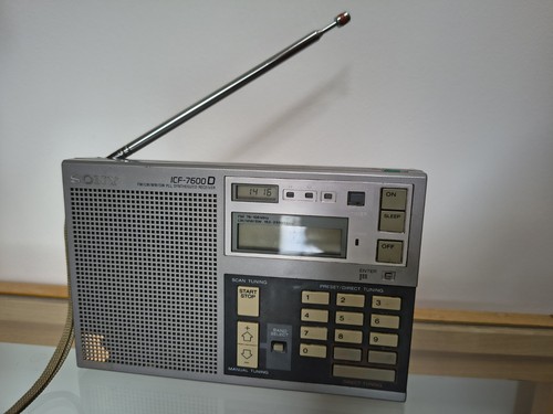 Sony icf 7600d - sony, band