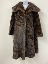 Vintage Real Fur Coat One Size
