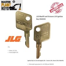 JLG Manlift and Scissors Lift Ignition Master Plant Key OEM part 2860030 /  9901