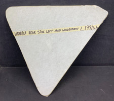 Harrier Aircraft Rear Side Left Hand Windscreen * D291820 *