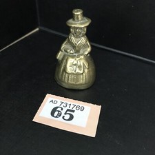 Vintage Welsh Lady Solid Brass