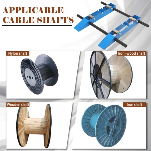 Blue electrical cable - electrical, reel