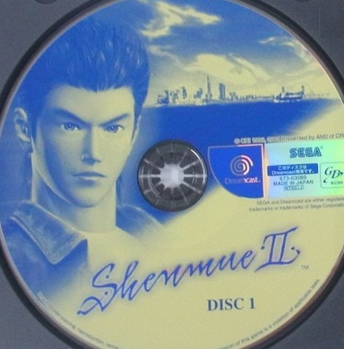 Shenmue sega dreamcast dc - sega,