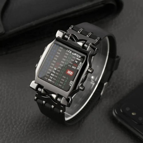 Binary led display - led, watch