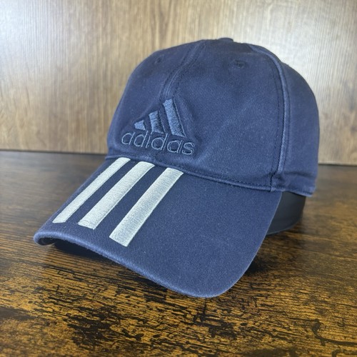 Adidas stripe cap navy - navy, blue