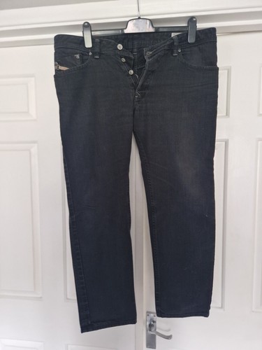 Mens diesel darron - black, jeans