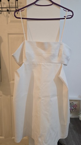 Zara white cut out - cut, cami