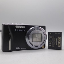 Panasonic Digital Camera Lumix DMC-TZ18 14.1MP Black Tested