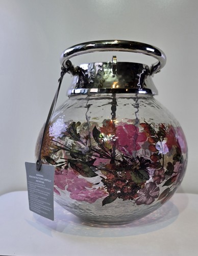 Decorative glass hurricane - :,