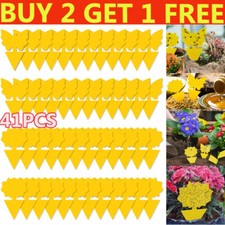 41PCS Fruit Fly Traps Yellow