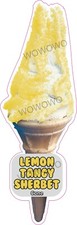 Ice cream van sticker lemon