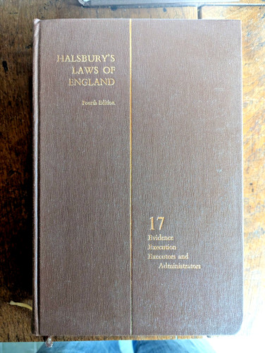 Halsburys laws england - halsburys,