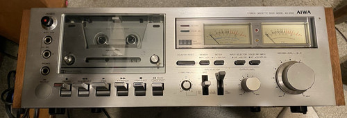 Vintage silver face aiwa - face, ad