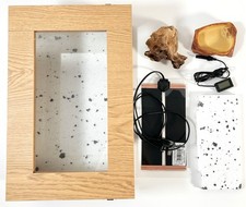 HabiStat Terranium / Vivarium (Oak) INCLUDES Hide and Equipment 45 x 29 x 15 cm
