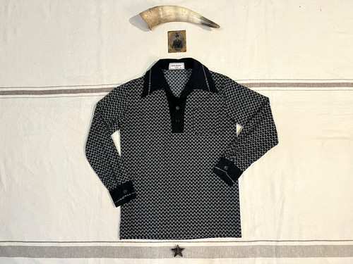 Vintage 70s disco shirt s - 70s,