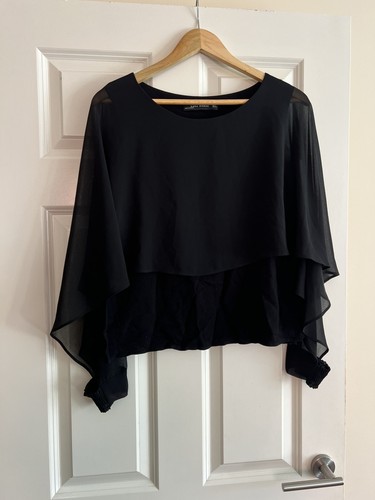 Zara woman black - woman, layered