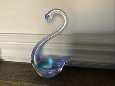 Heron Glass Iridescent Swan