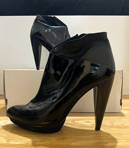 Dune london black patent - london,