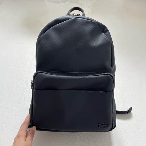 Genuine lacoste backpack navy - lacoste,
